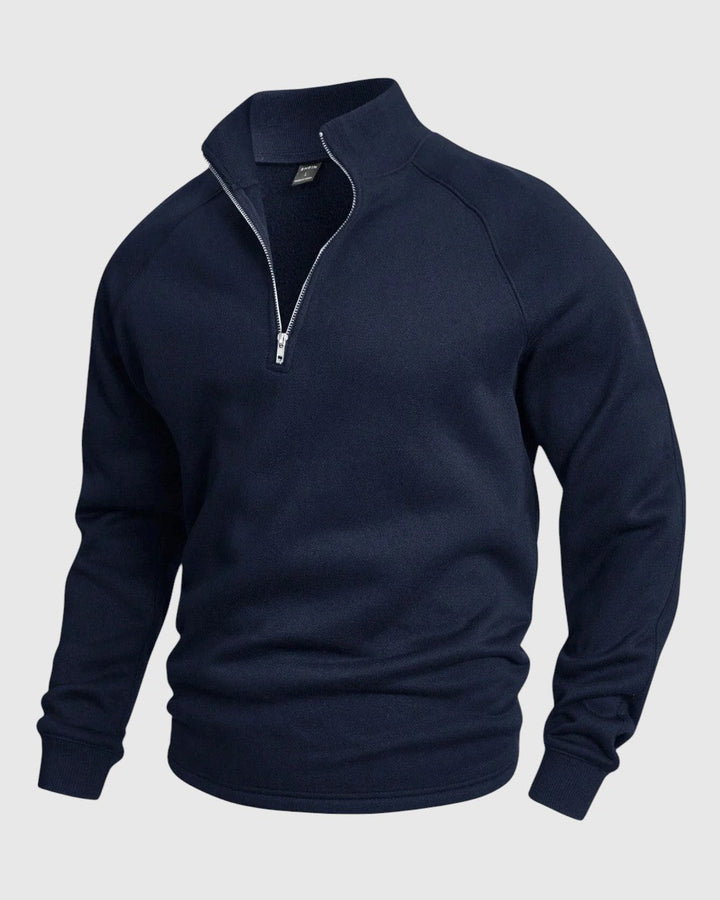Libuše- Premium svetr s polo zipem