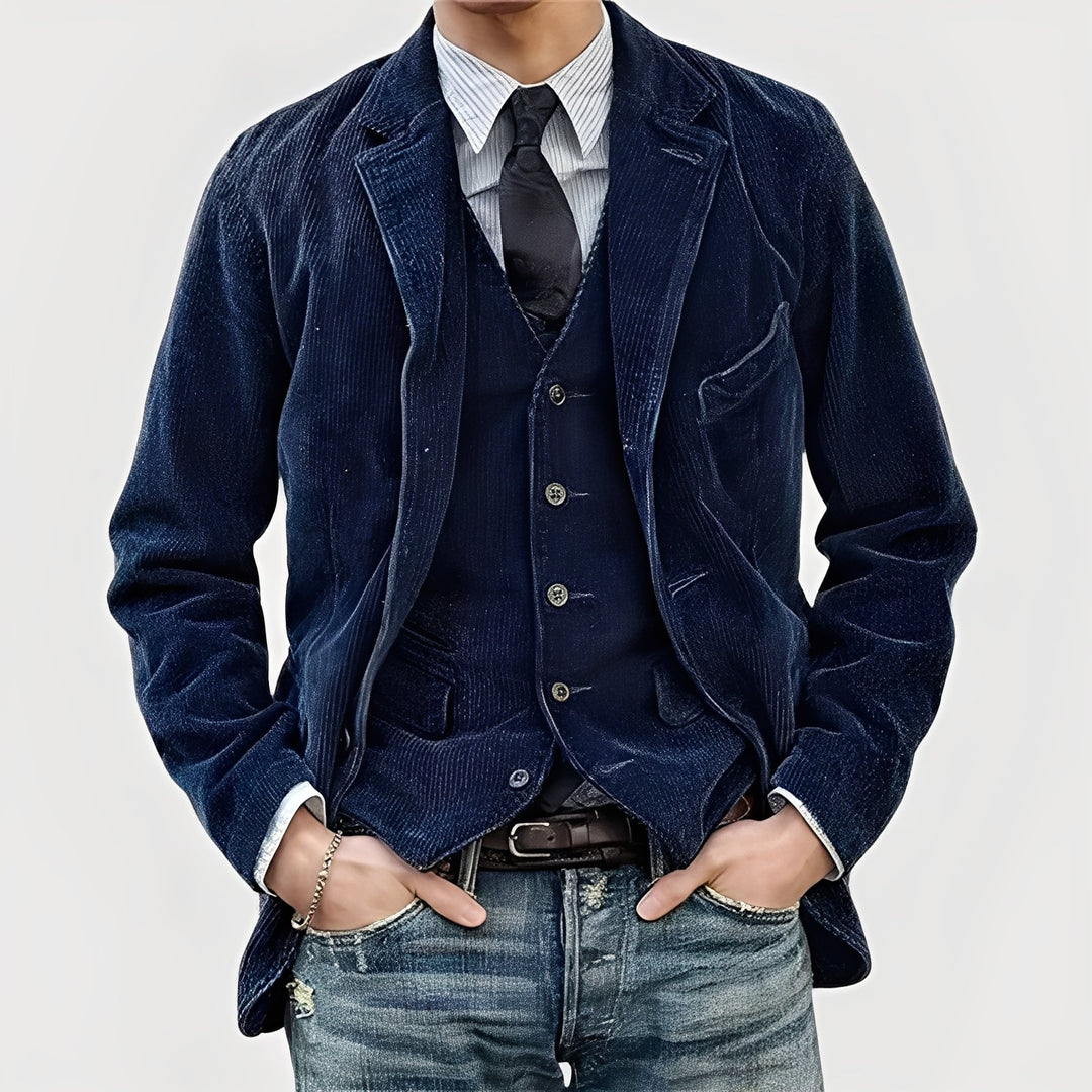 Viktor – Elegantní kabát s vestou