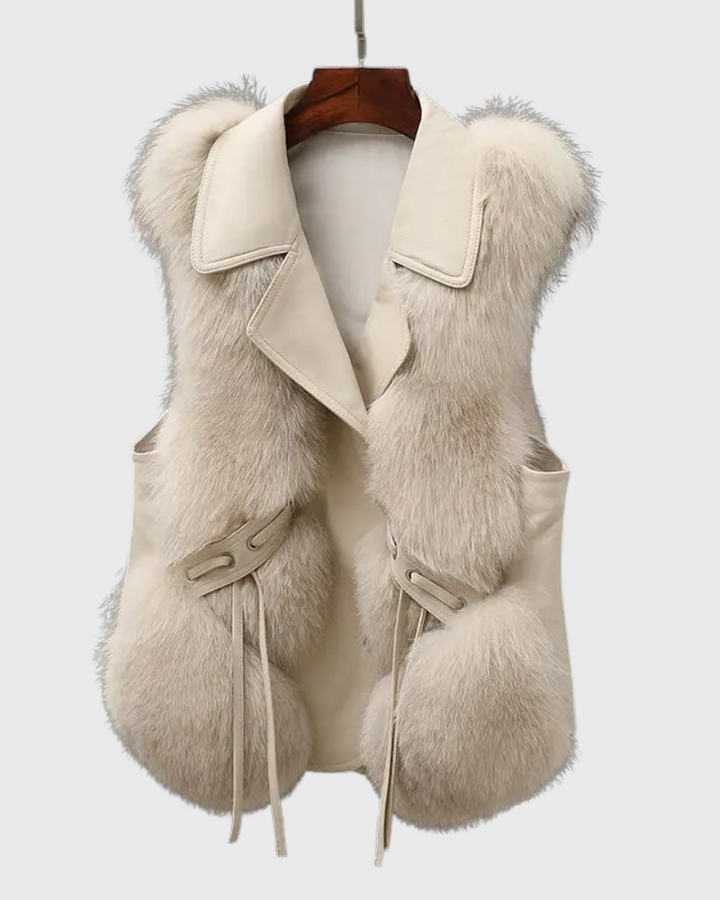 Alina™ kožená vesta – Stylová a nadčasová