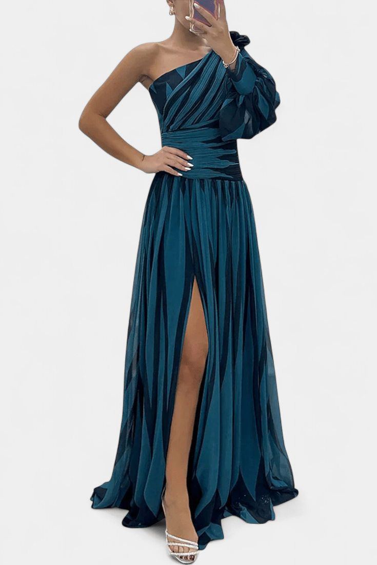 Bethania™ | Pruhované maxi šaty