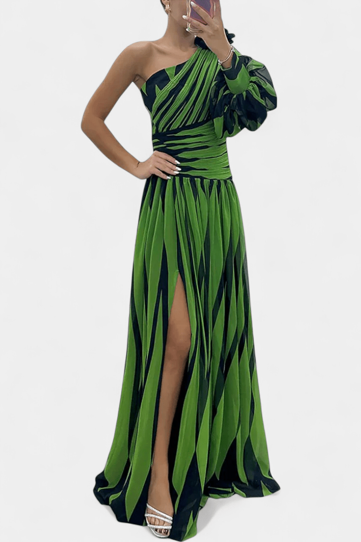 Bethania™ | Pruhované maxi šaty