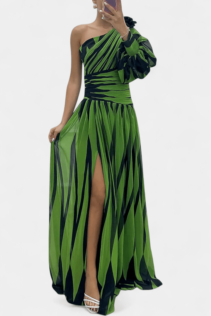 Bethania™ | Pruhované maxi šaty