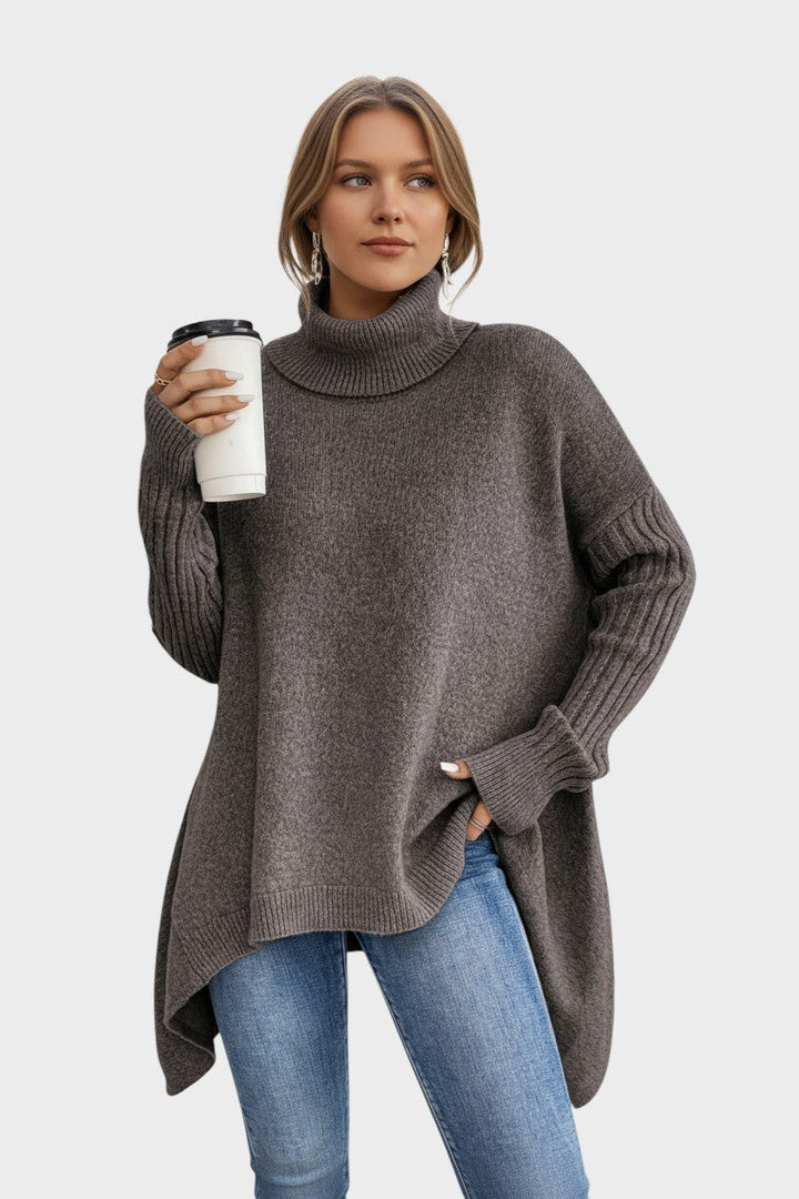 Brigitte™ dlouhý svetr – Stylový & nadčasový