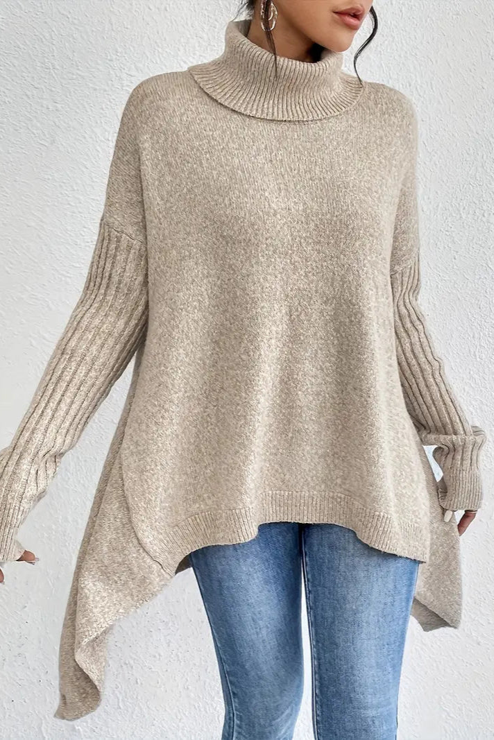 Brigitte™ dlouhý svetr – Stylový & nadčasový