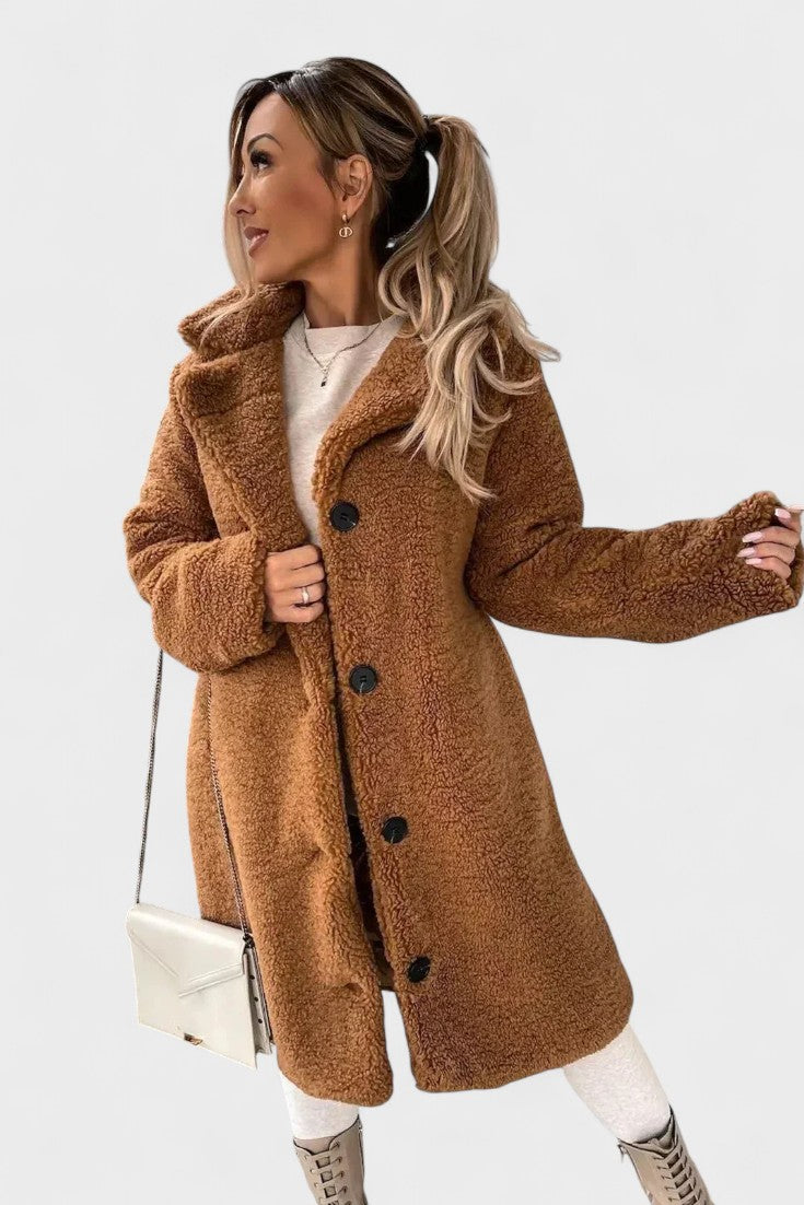 Eliana™ | Elegantní teddy kabát