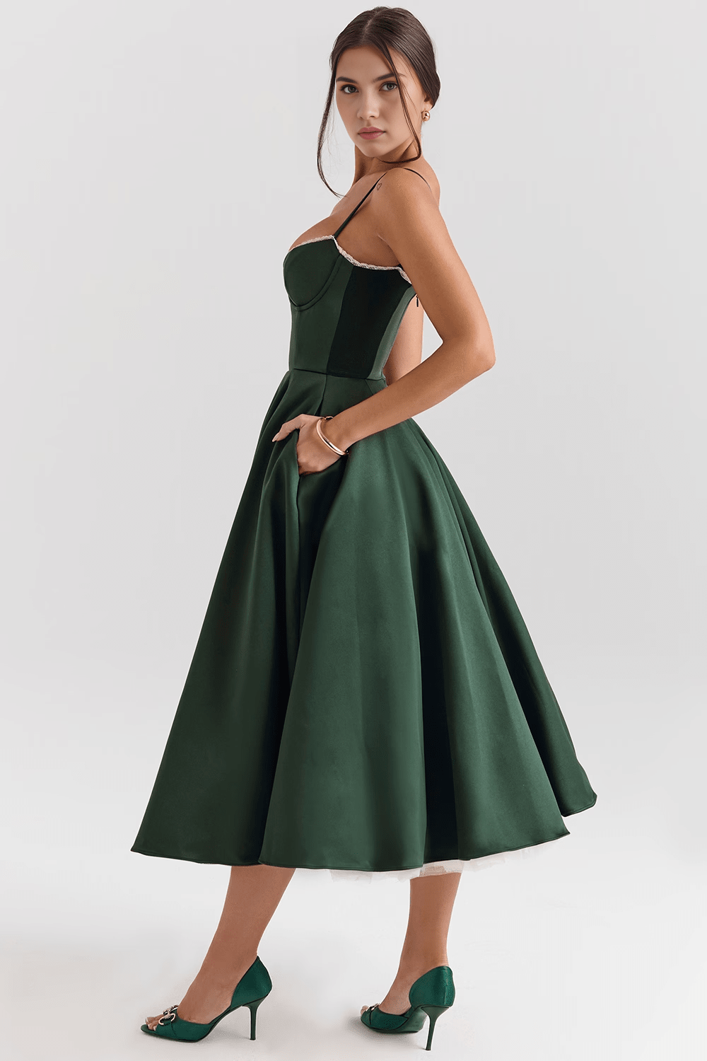 Elisa™ Midi šaty