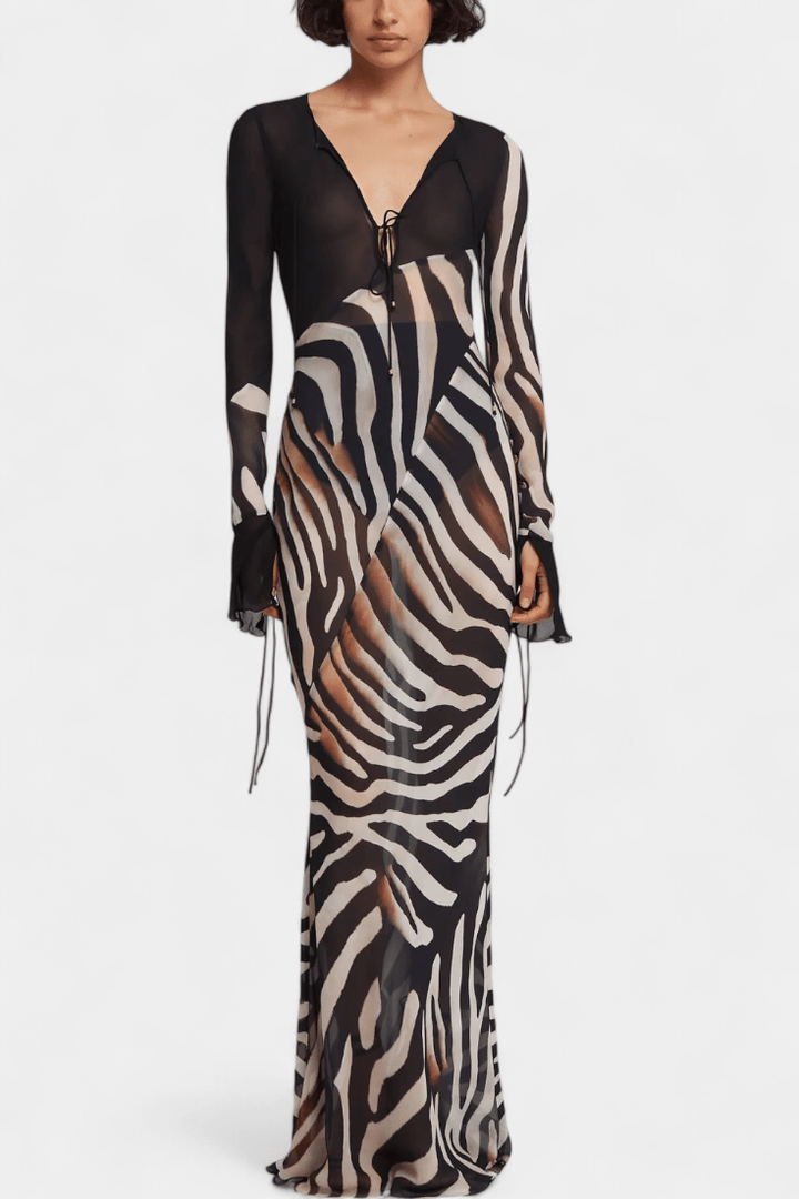 Gry | Zebra šaty