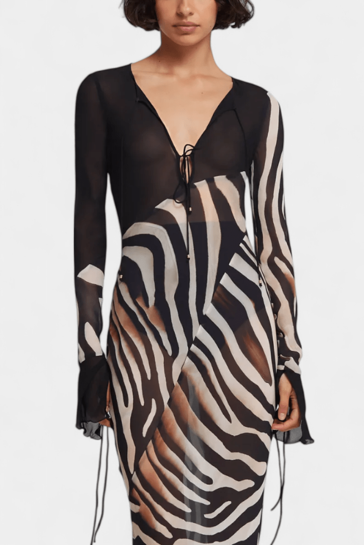 Gry | Zebra šaty