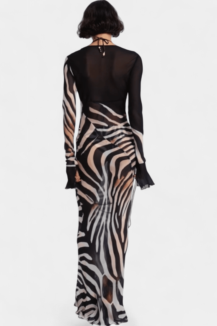 Gry | Zebra šaty
