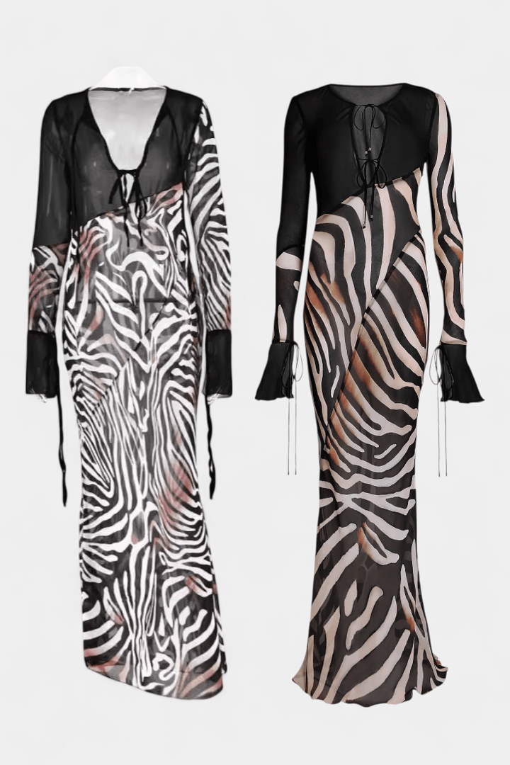 Gry | Zebra šaty