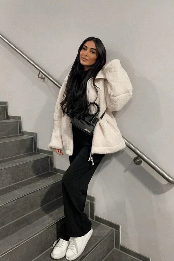 Kaja™ | Elegantní teddy plášť