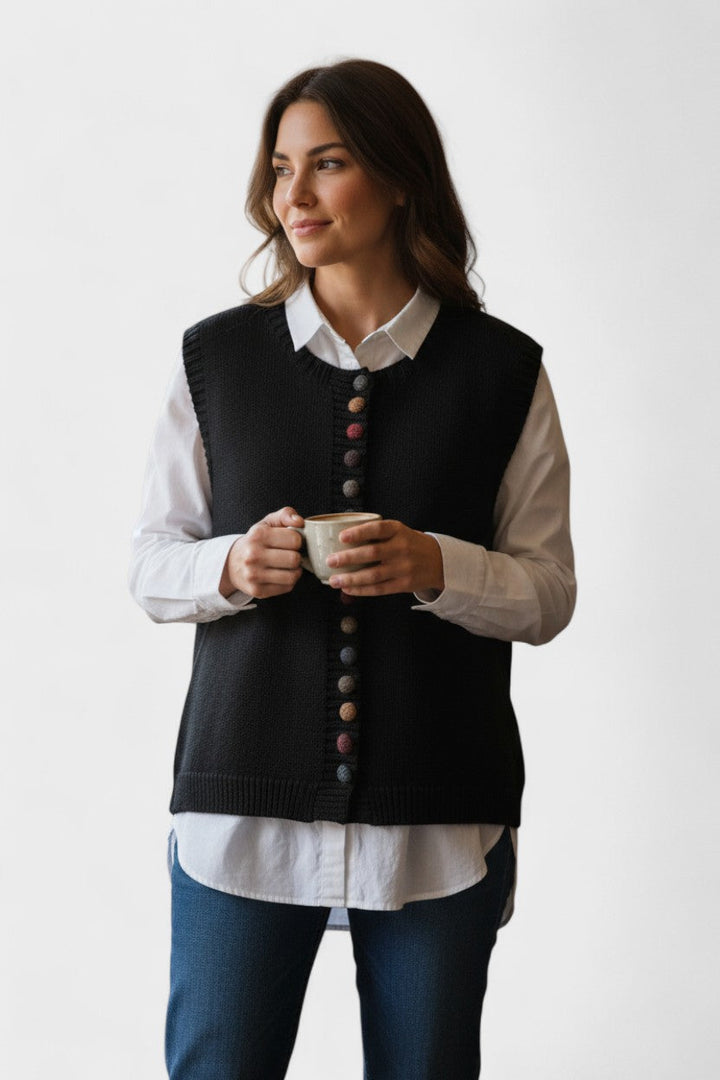 Karmen™ | Stylová Pletená Vesta
