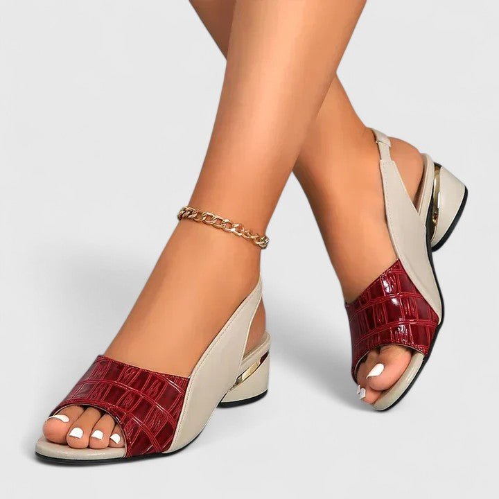 Mariah™ | Elegantní Kožené Sandály