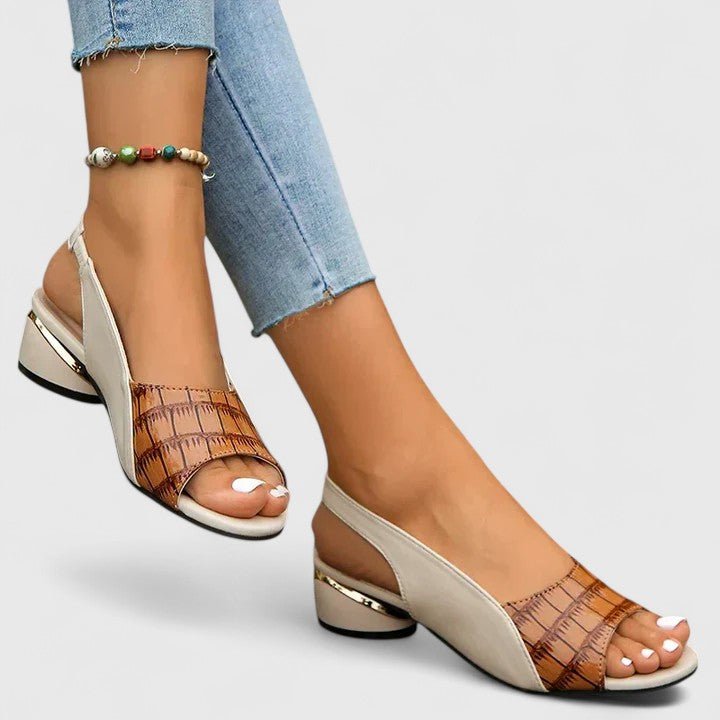 Mariah™ | Elegantní Kožené Sandály