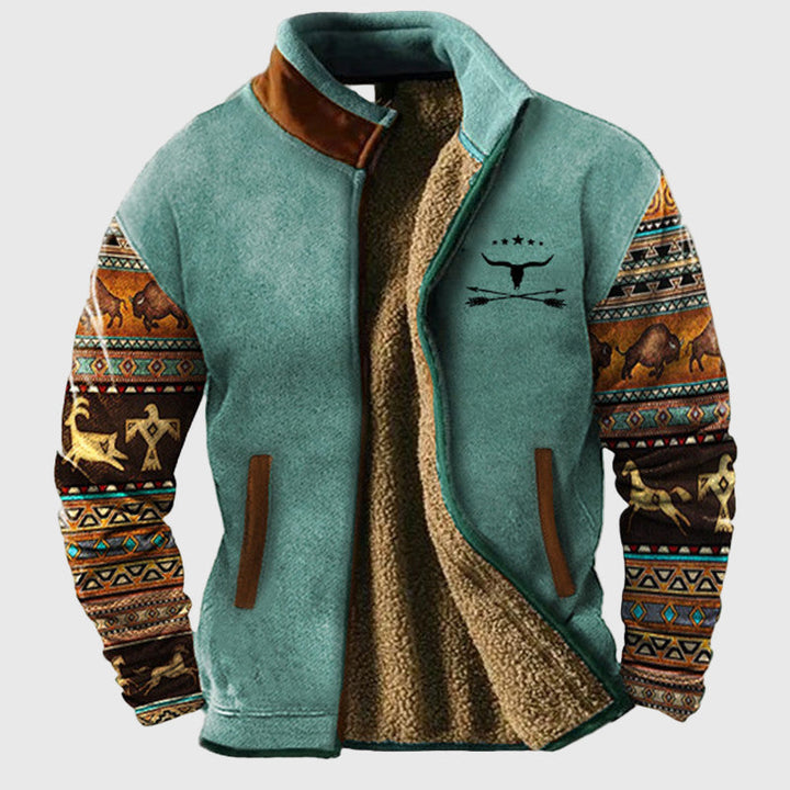 Marek – Ethno fleece bunda