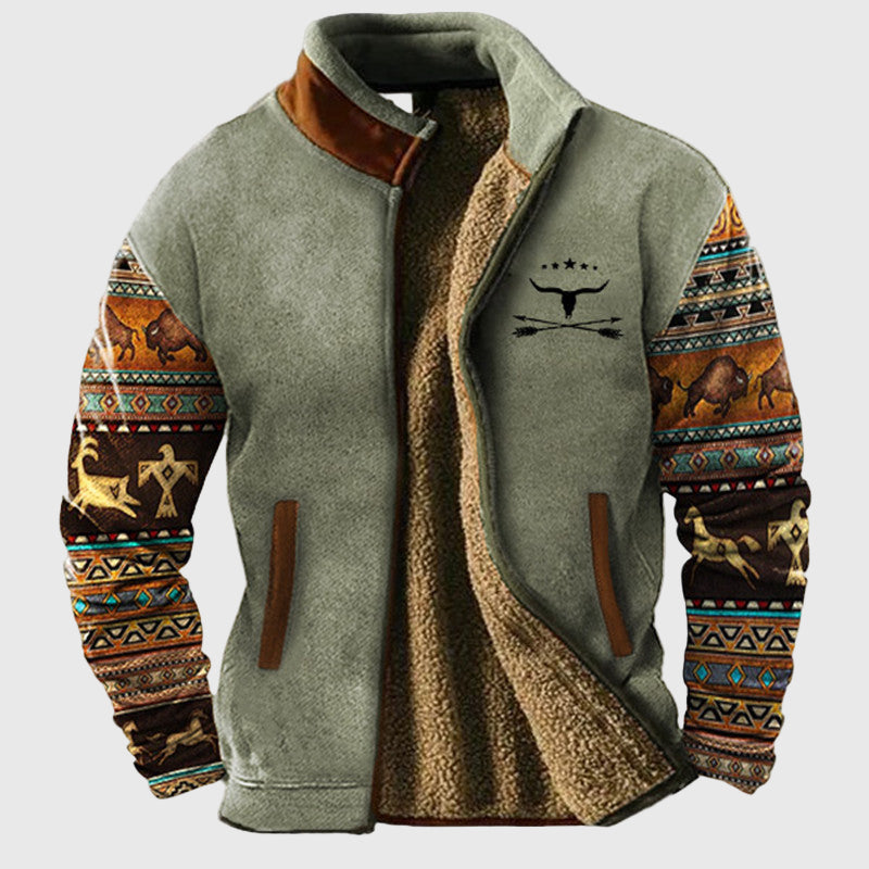 Marek – Ethno fleece bunda