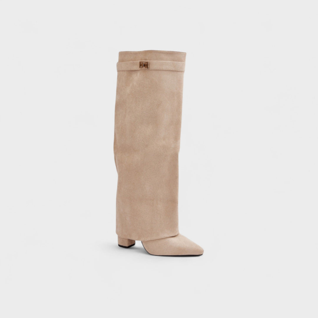 Raya | Stylové kozačky nad kolena