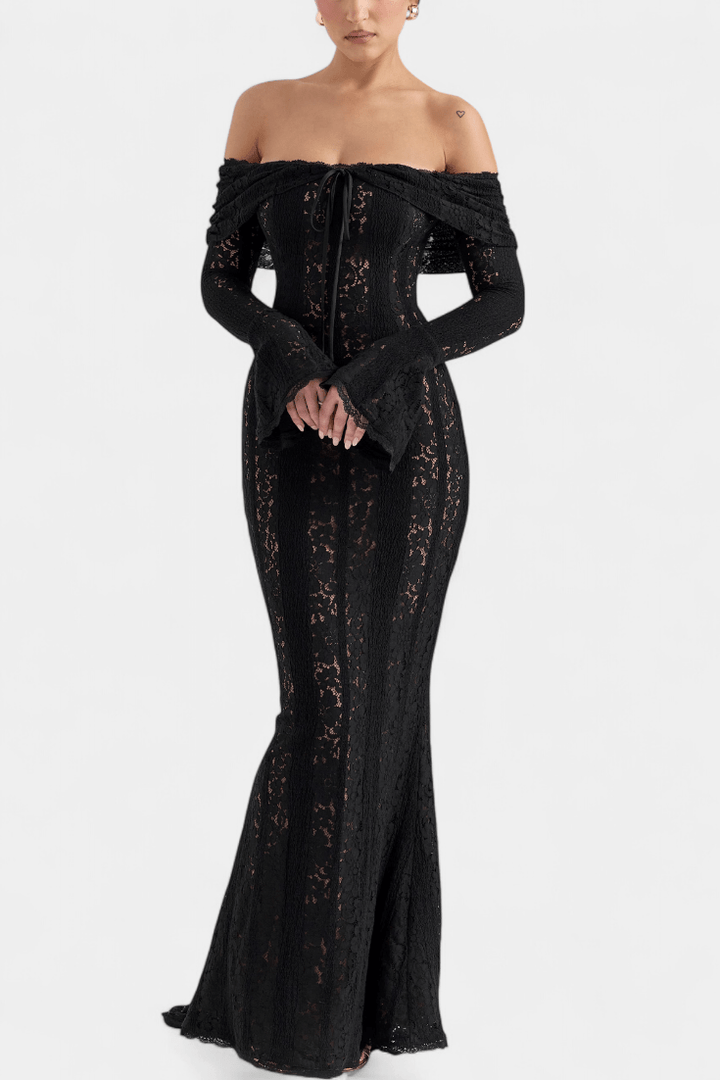 Rosalie™ | Stylové šaty s odhalenými rameny
