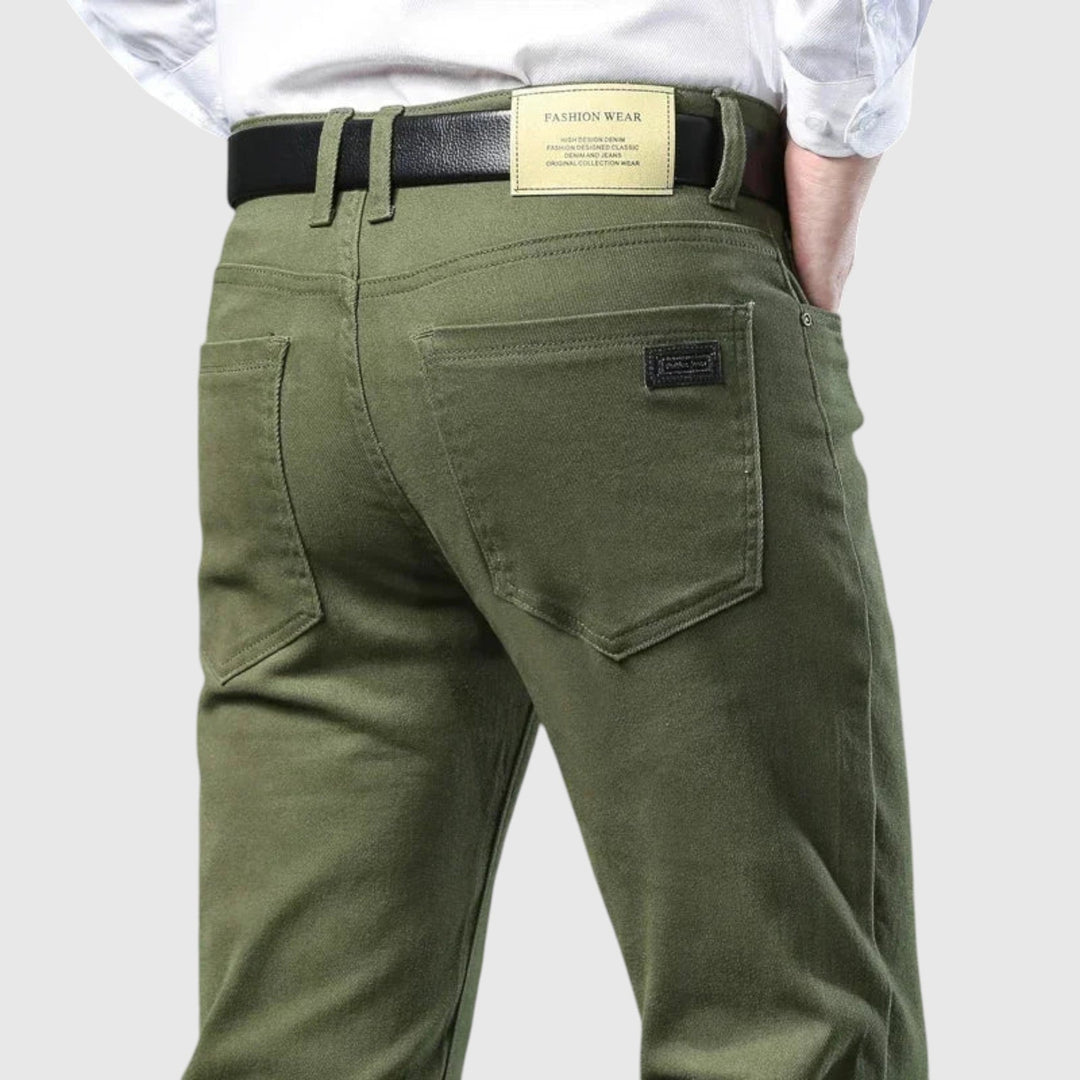 Elegantní bavlněné džíny