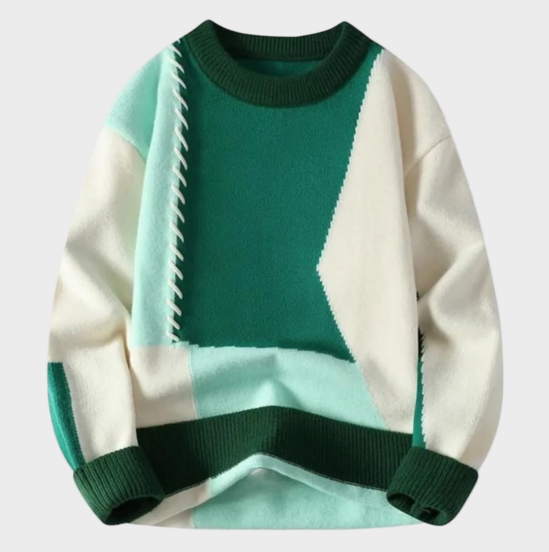 Tomasz | Patchwork svetr