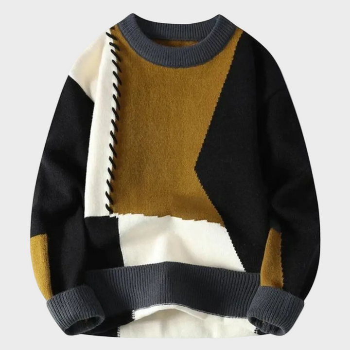 Tomasz | Patchwork svetr