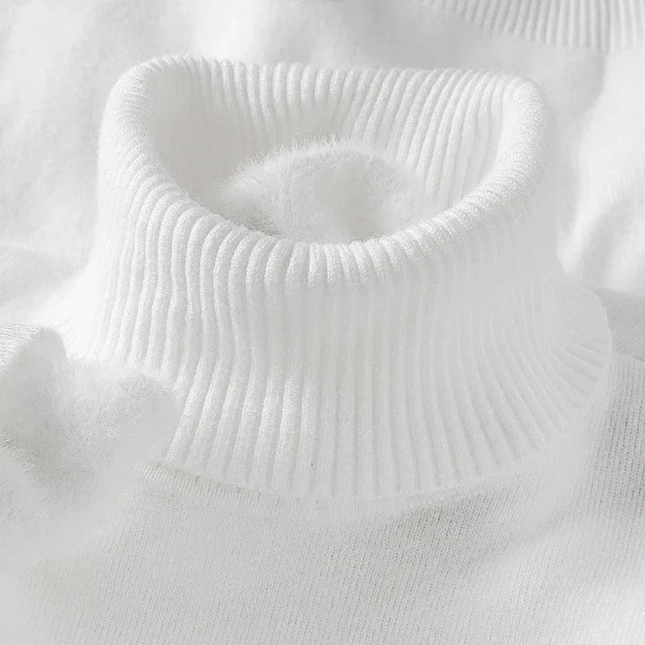 ARLO - Svetr z merino vlny s vysokým límcem