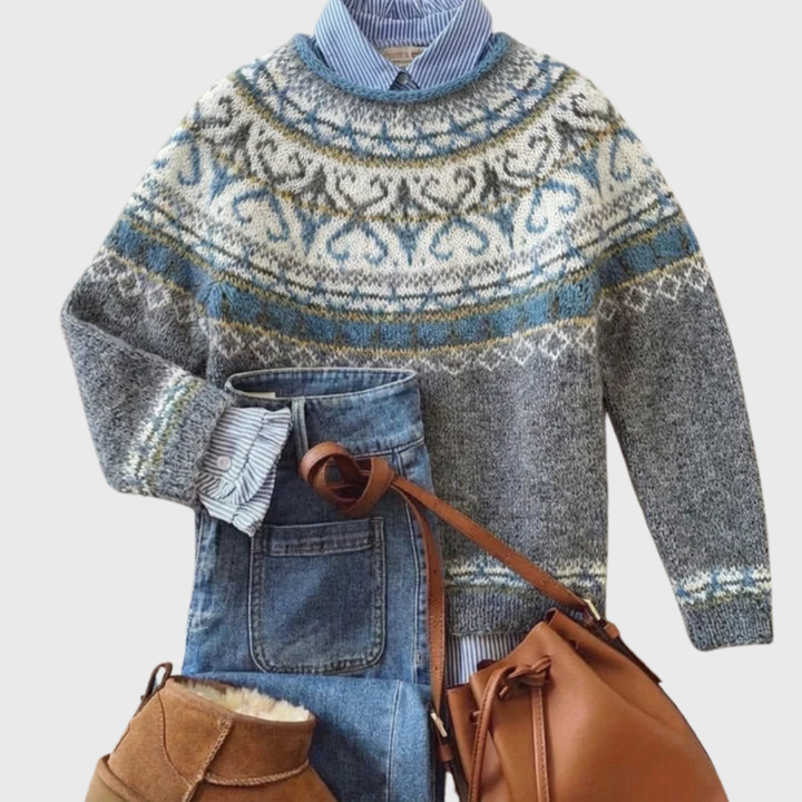 Lux | Elegantní Vintage Svetr