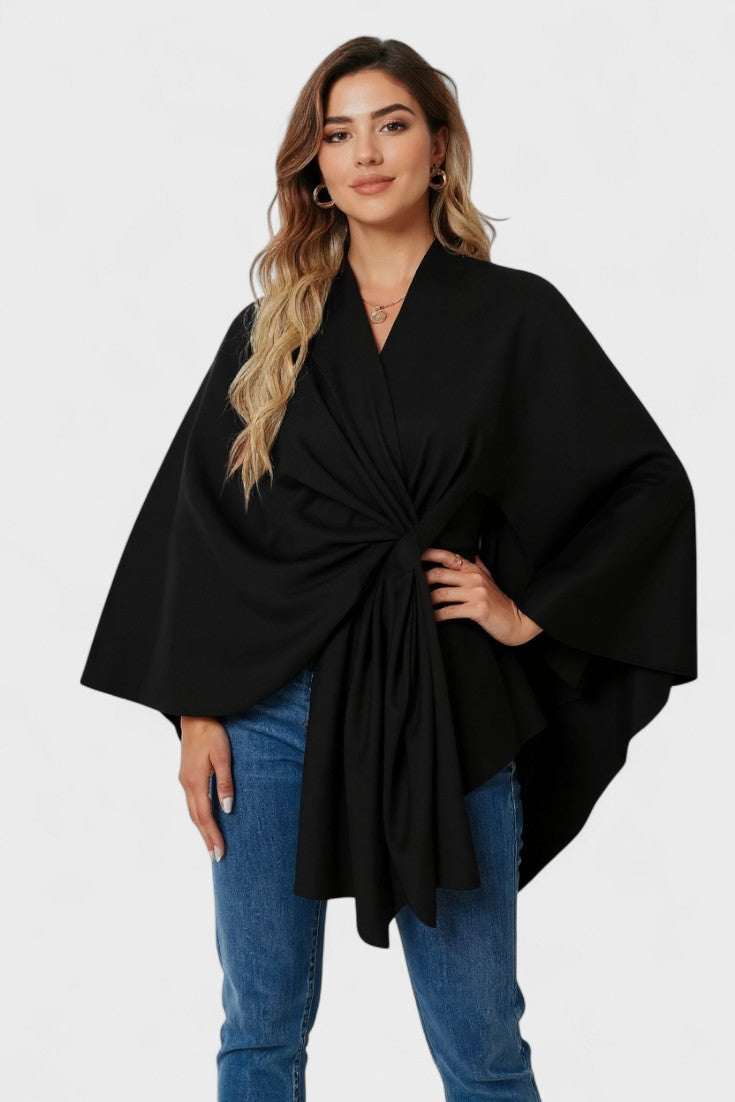 Yvette | Elegantní Draperet Pončo