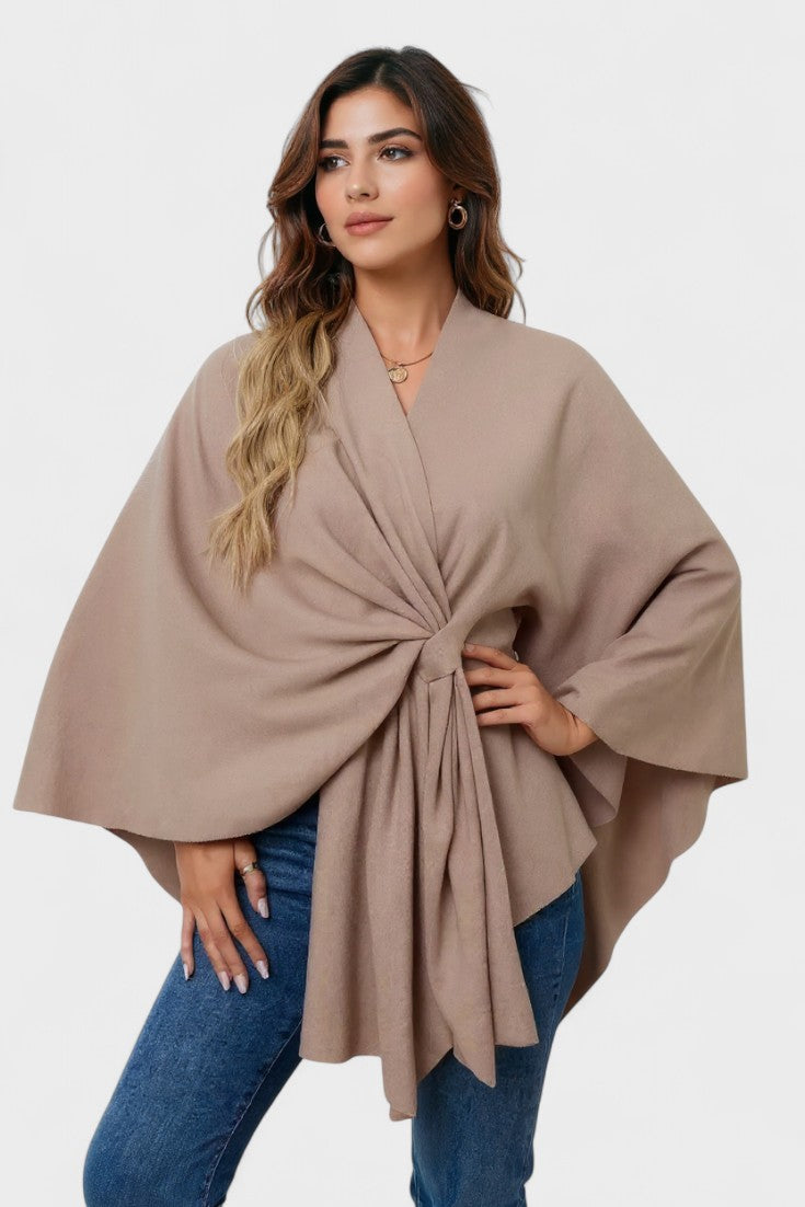 Yvette | Elegantní Draperet Pončo