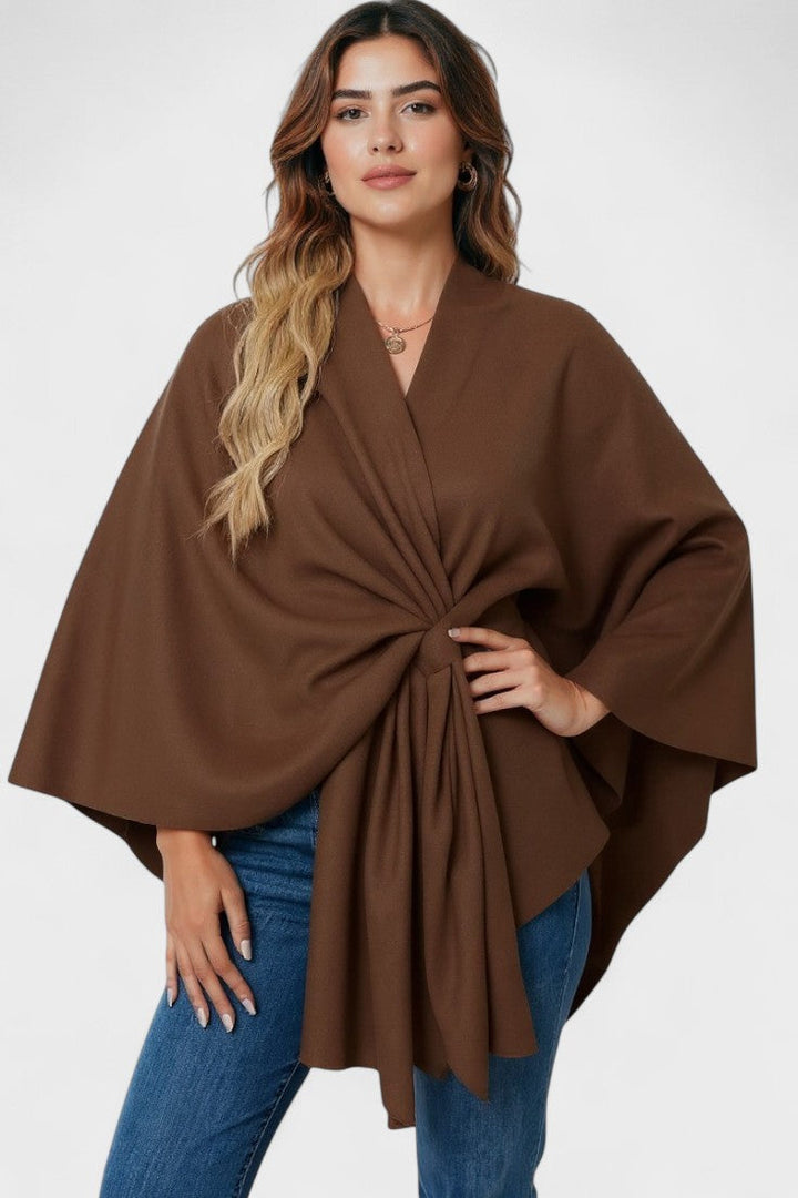 Yvette | Elegantní Draperet Pončo